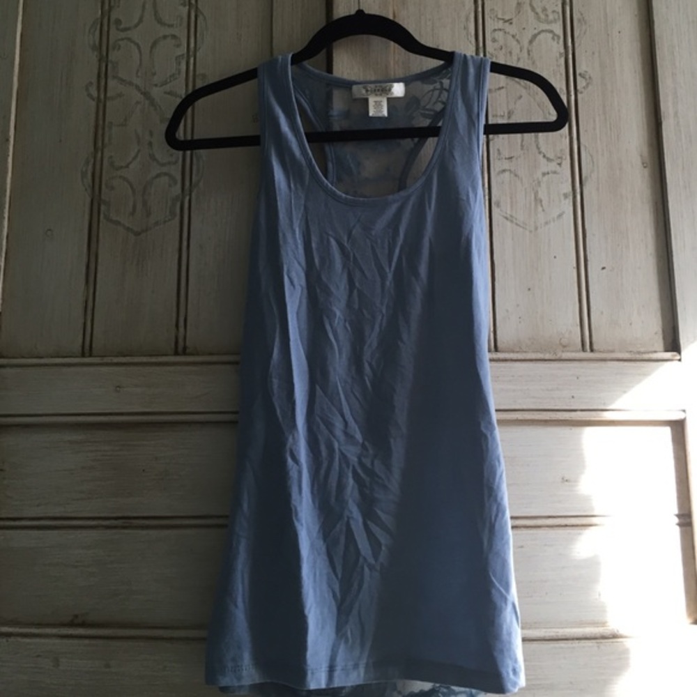 Bozzolo Lace Back Tank Top